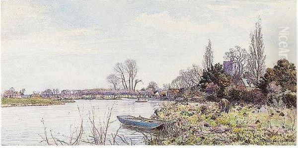 A Spring Day On The Thames At Bray - view 1