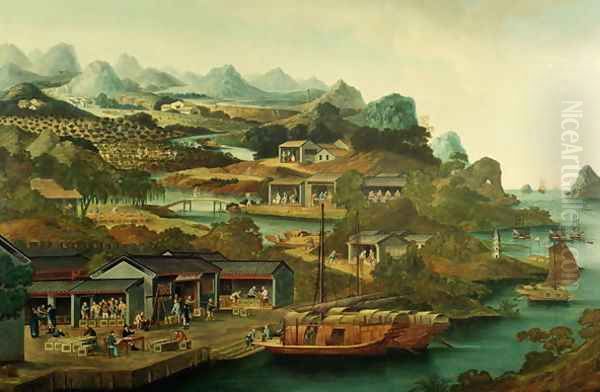 Tea Trade in China - view 1