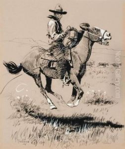 Title: Range Rider by Elling William Gollings