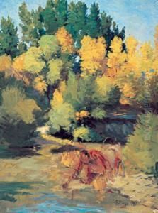 Water For Camp by Elling William Gollings