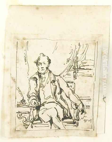 Portrait study of a gentleman - view 1