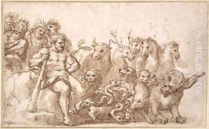 Allegory of the Labours of Hercules by Pietro Da Cortona (Barrettini)