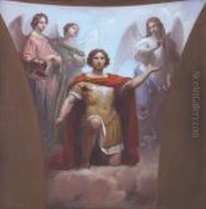 Studio Per Affresco by Francesco Gonin