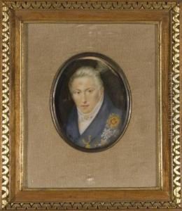 Ritratto Di Re Carlo Felice by Francesco Gonin