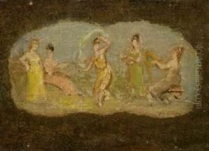 La Danse (etude Pour Un Eventail) by Eva Gonzales