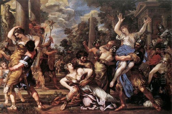 Rape of the Sabine Women by Pietro Da Cortona (Barrettini)