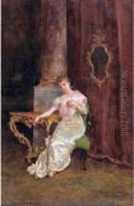 Femme Dans Son Interieur by Juan Antonio Gonzales