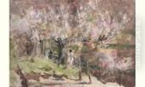 Le Printemps Au Verger by Juan Antonio Gonzales