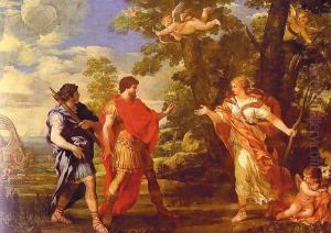 Venus Appearing to Aeneas as a Huntress, c.1635