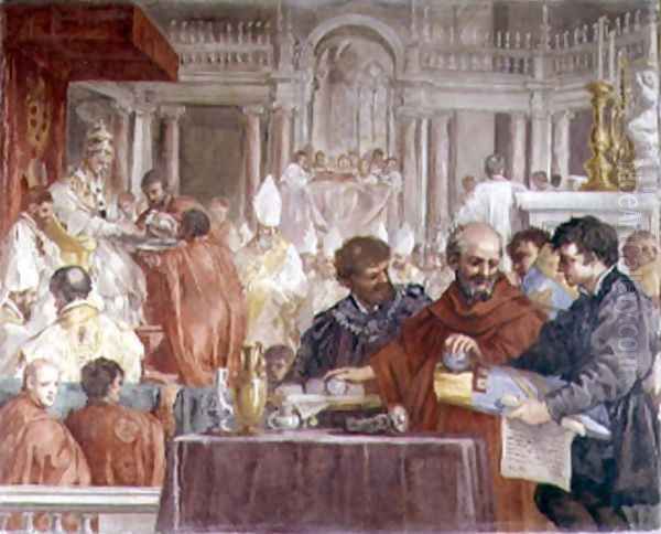 Pope Eugenius IV (1383-1447) Consecrating the Church of Santa Maria del Fiore - view 1