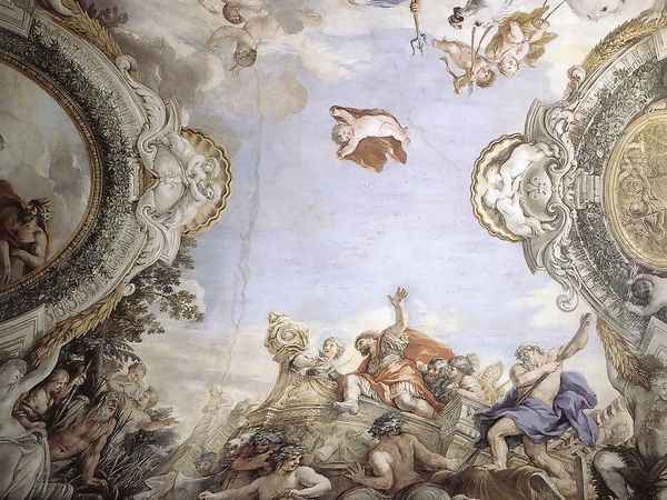 Landing of the Trojans at the Mouth of Tiberis 1651-54 - view 1