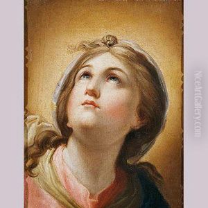 Rostro De La Virgen by Zacarias Gonzalez Velazquez