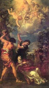 The Martyrdom of Saint Stephen, 1660 by Pietro Da Cortona (Barrettini)