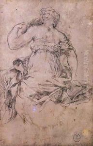 Study for the Age of Silver by Pietro Da Cortona (Barrettini)