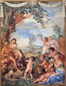 The Age of Gold by Pietro Da Cortona (Barrettini)