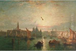 Towards Evening - Venice by Edward Alfred Angelo Goodall