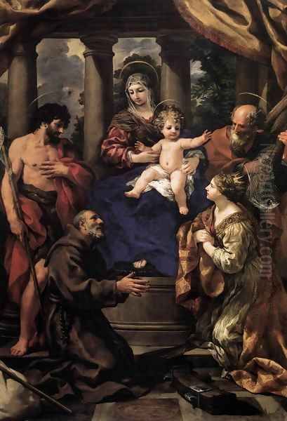 Virgin and Child with Saints - view 1