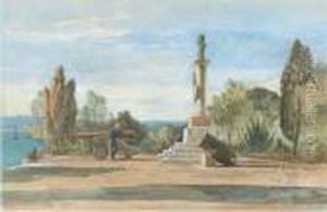 Public Gardens, Gibraltar by Edward Alfred Angelo Goodall