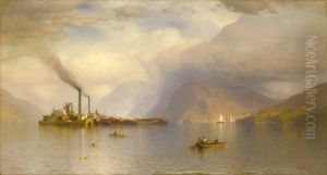 Storm King on the Hudson by Samuel Colman