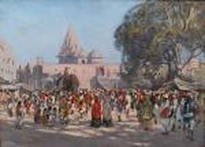 An Indian Durbar by Robert Gwelo Goodman