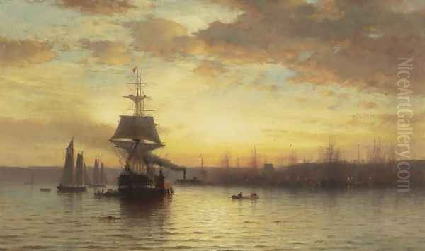Shipping on the Hudson - view 1