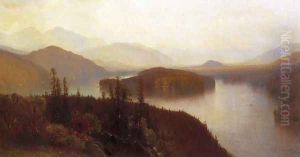 Lake Placid, Adirondacks by Samuel Colman
