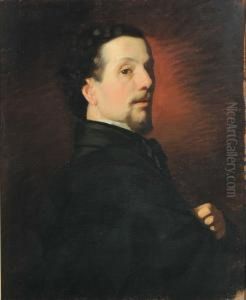 Ritratto Del Pittore Lanfredini by Michele Gordigiani