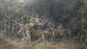Il Trionfo Di Bacco E Arianna by Michele Gordigiani