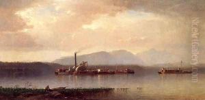 The Hudson Highlands by Samuel Colman