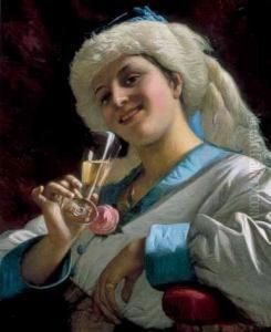 Ritratto Di Fanciulla by Michele Gordigiani