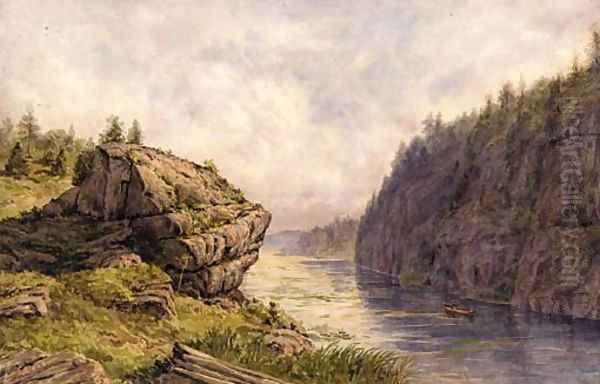Floating the River - view 1
