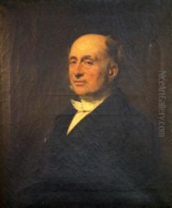 Portrait Of Rev. Charles Moore 
Rector Of Wyverton And Of Frampton Hall, Lincolnshire. 30 X 25in
