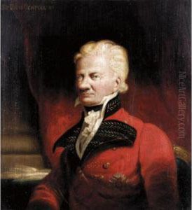 Portrait Of Sir John David Ochterlony by Sir John Watson Gordon