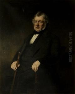 Three-quarter Length Portrait Of William Wood