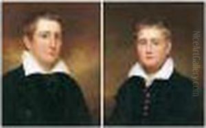 Portrait Of Two Brothers by Sir John Watson Gordon
