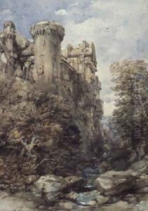 Craigmillar Castle by George Cattermole