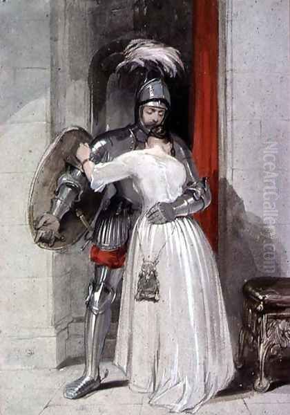 Lady and Knight - view 1