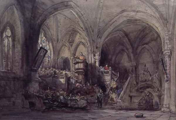 Interior of a Church, Spain - view 1