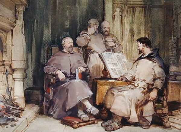 The Four Monks - view 1