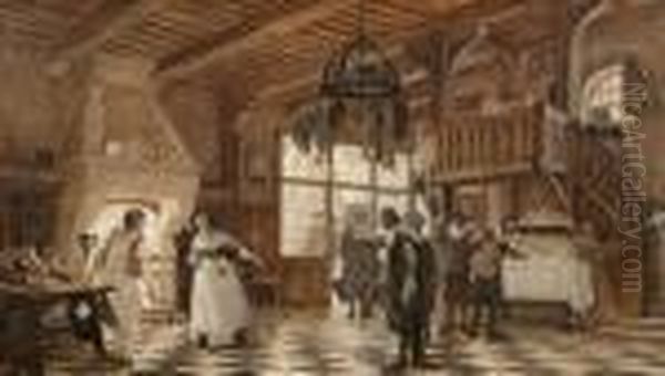 Study For The Poet's Rotisserie - view 1