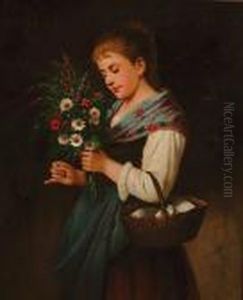 Girl With Wild Flowers