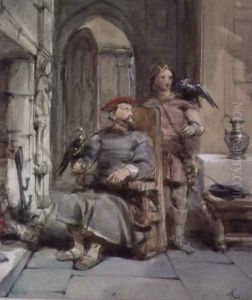 Knight and Page by George Cattermole