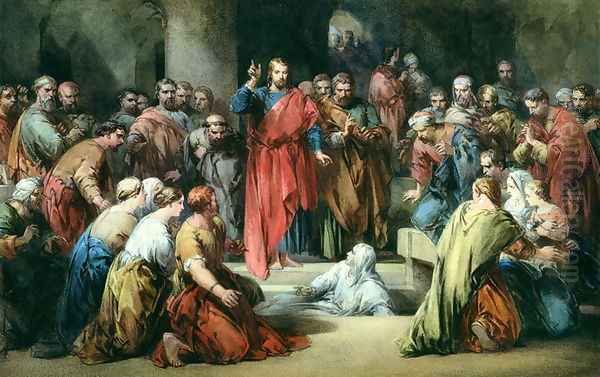 The Raising of Lazarus - view 1