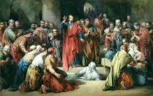 The Raising of Lazarus by George Cattermole