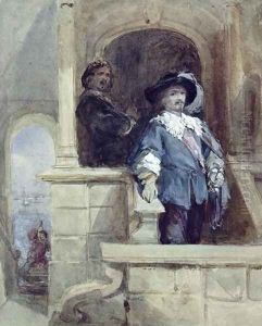 Sir Thomas Wentworth (afterwards Earl of Strafford) and John Pym at Greenwich, 1628