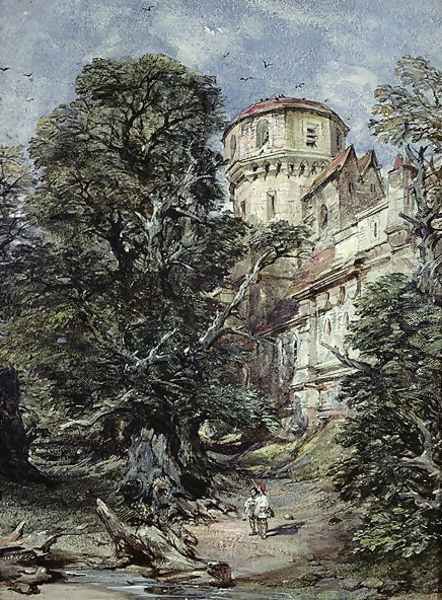 Landscape, with Castle and Trees - view 1