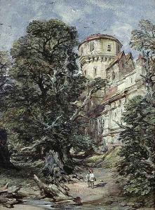 Landscape, with Castle and Trees by George Cattermole