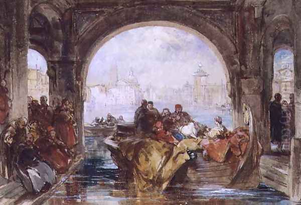 The Doge's Watergate at Venice, c.1830 - view 1