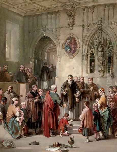 Alms for the poor - view 1