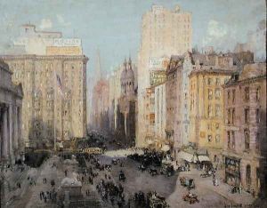 Fifth Avenue, New York, 1913 by Colin Campbell Cooper